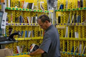 Operations Inside the Amazon.com Fulfillment Center On Cyber Monday